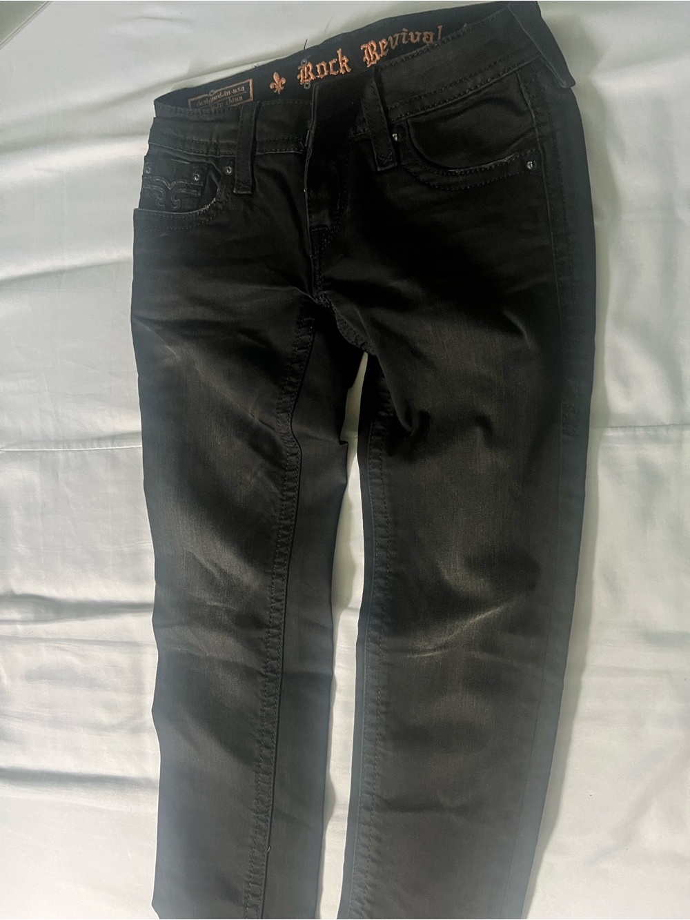 Rock Revival Black Skinny Jeans